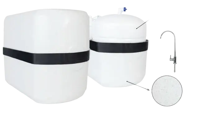 JL 12 Litre Pompalı Su Arıtma Cihazı